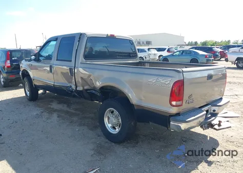 2002 Ford F-250 Lariat/Xl/Xlt from USA, damaged, VIN 1FTNW21S32ED07202